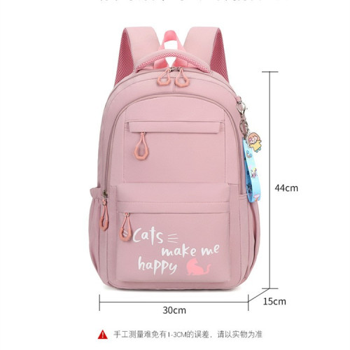 輕便減負中小學生書包大號防潑水大學生雙肩包簡約百搭女出行後背包