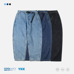 TRS男裝丨25SS日系復古微錐5302版型COOLMAX涼感透氣牛仔長褲男