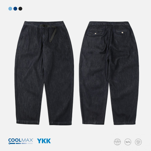 TRS男裝丨25SS日系復古微錐5302版型COOLMAX涼感透氣牛仔長褲男