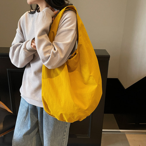 帆布包ins韓風大容量女日系簡約百搭文藝復古上課通勤單肩斜後背包