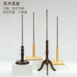 服裝店模特道具配件木底座成人兒童支架半身人台底座三角方板圓磐