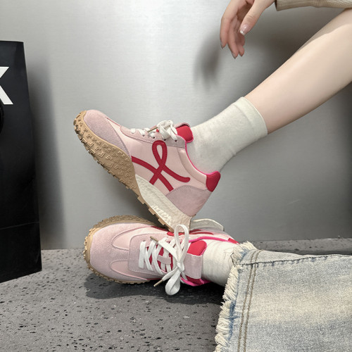 真皮~7CM內增高德訓鞋女鞋夏厚底小個子復古休閒運動鞋老爹鞋