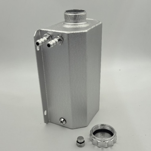 汽車改裝1L，2L通用方型透氣機油壺溢流壺