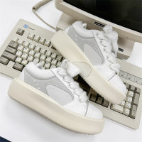 2025小衆設計考拉愛心厚底板鞋男女國潮百搭增高情侶鞋子休閒鞋