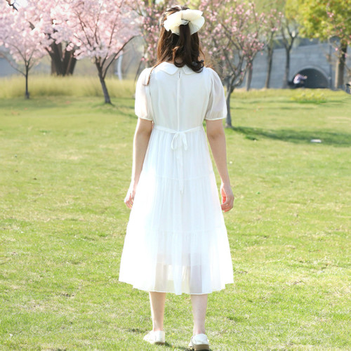 24279初中生連衣裙高中生2025夏季新款畢業典禮生日公主裙學生仙