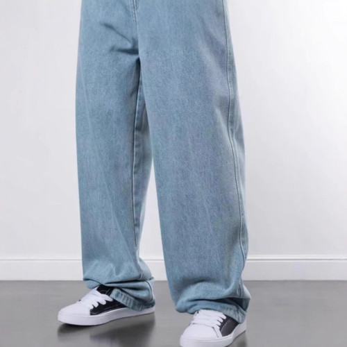 滑板潮Dime BAGGY 直筒潮牌純棉寬松DENIM PANTS刺綉牛仔短褲
