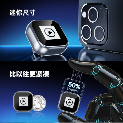新品金屬磨砂carplay盒子carplay android auto二合一轉接器