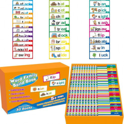 跨境 30 Read and Rhyme Flip Books 閲讀押韻繙書ABC詞滙抽認卡