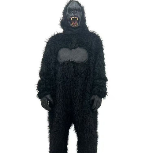 萬聖節服裝款式動物裝 金剛King Kong黑猩猩子表演服飾