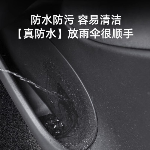適用於特斯拉煥新版ModelY/3車門全包儲物盒TPE置物盒車內飾配件