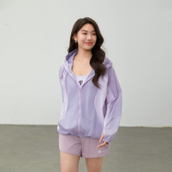 【戶外運動防紫外線防曬服外套】纖莉秀大碼女裝胖mm2025夏裝新款