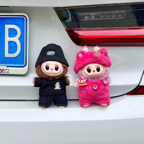 汽車尾部車尾玩偶裝飾品掛件後備箱尾部汽車貼玩偶擺件車用飾品
