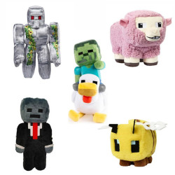  我的世界 Minecraft 我的世界 毛絨玩偶公仔來圖