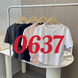 0637斐25夏季小狐狸刺綉新款女士短袖T恤收腰修身半袖上衣韓版正