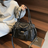 潮流爆款托特包大容量女高級感通勤單肩斜後後背包百搭時尚女