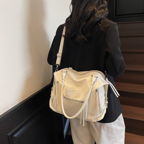 潮流爆款托特包大容量女高級感通勤單肩斜後背包百搭時尚女
