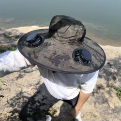 【帶塑型鋼圈】遮陽防曬帽子太陽帽子防曬戶外防紫外線防水釣魚帽