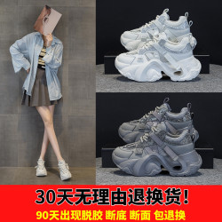 爆款老爹鞋女2025夏季網面透氣百搭老爹鞋學生運動休閒鞋2888