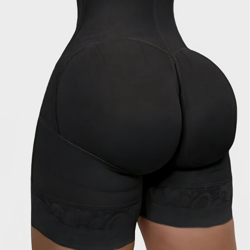 Shape Wear歐美網紗連體塑身衣束腰收腹提臀美體連體緊身束身