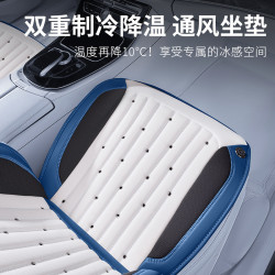 2025新雙重制冷降溫通風坐墊智能啓停12V24V汽車貨車吹風功能涼墊
