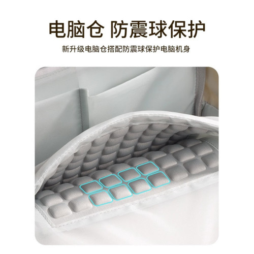 筆記型電腦雙肩包女手提15.6寸適用聯想蘋果16寸華爲14華碩戴爾17