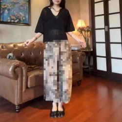 660424大愛美依緣2025夏季新款獨特漂亮顯瘦上衣寬松哈倫褲洋氣潮