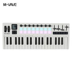 37鍵MIDI鍵磐合成器移動便攜制作電音編曲可充電