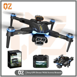 Z104無人機GPS自動返航4.5英寸大屏遙控8K高清航拍長續航遙控飛機