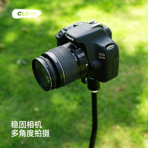 CLS新款戶外燈架露營燈支架雙鉤掛架野營照明燈架杆擺攤營地掛燈