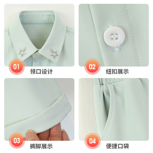 男童夏裝兒童無袖襯衫痞帥兩件套男寶街拍走秀演出服背心花童禮服
