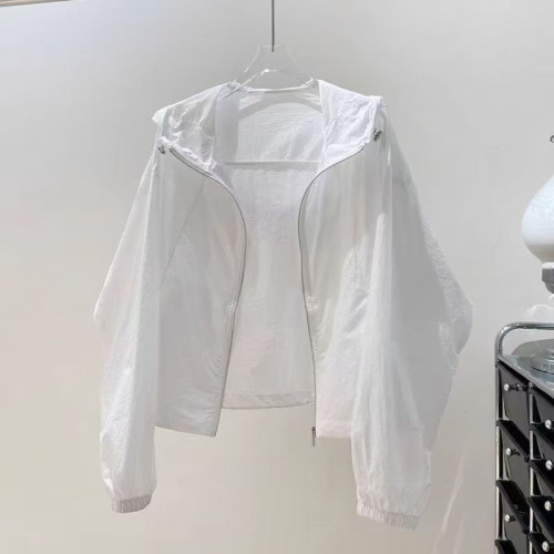 2025新款夏季女士韓系連帽防曬衣小個子爆款寬松休閒透氣薄款外套