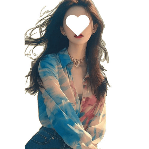 港風暈染長袖襯衫女設計感小衆夏季新款獨特別致辣妹寬松上衣