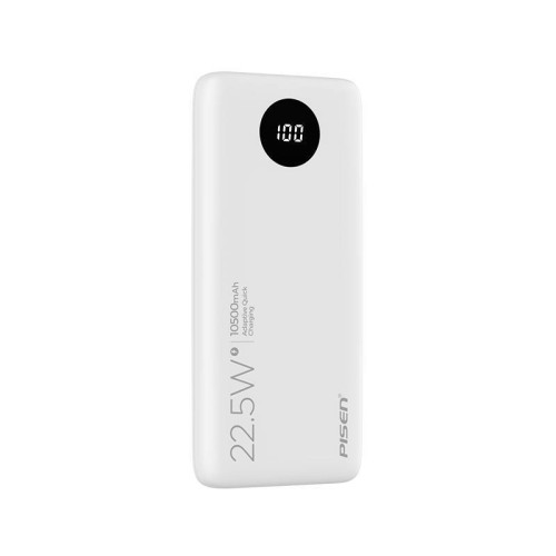 品勝充電寶自帶線10500安培22.5W超薄小巧可攜式大容量pd行動電源
