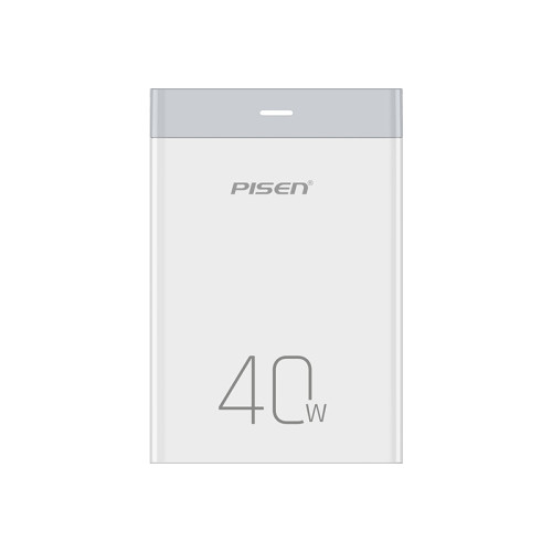 品勝40W多口桌面快充6口4USB充電器頭20W適用蘋果PD快充華爲安卓