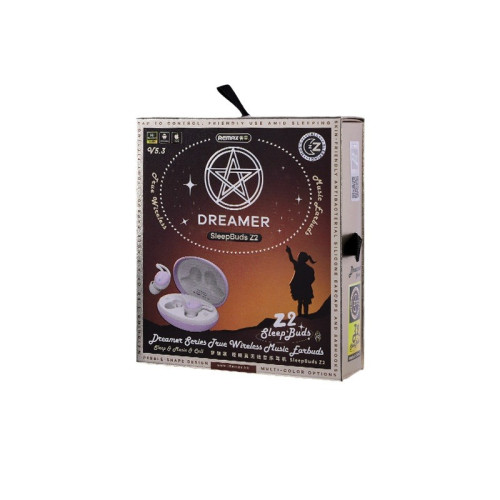 REMAX夢想家睡眠耳機TWS藍牙5.3音樂低延遲降噪親膚柔軟矽膠耳機 REMAX夢想家睡眠耳機TWS藍牙5.3音樂低延遲降噪親膚柔軟矽膠耳機