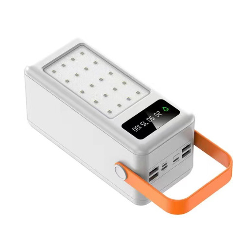 power bank戶外露營燈超大容量10萬安培太陽能充電寶快充行動電源