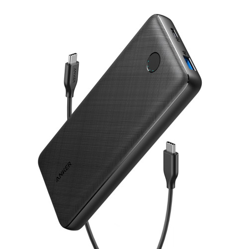 Anker安克20W充電寶PD雙向快充行動電源纖薄可攜式適用蘋果安卓手機