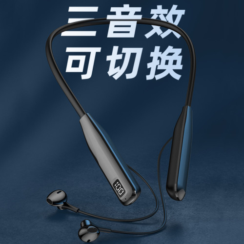 Y12P無線藍牙耳機頸掛脖式可插卡超長待機續航降噪