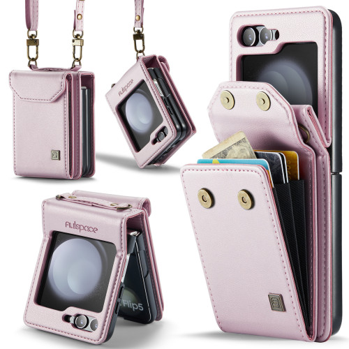 適用三星Z Flip 7斜背風琴手機殼GalaxyZFlip6皮套ZFLIP5