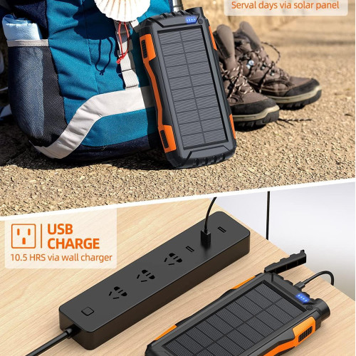 太陽能行動電源42800mAh Portable Charger Solar Power Bank