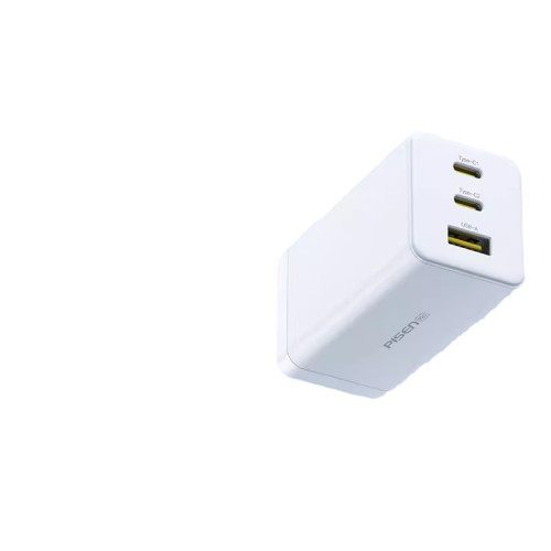 品勝65W氮化鎵充電器適用蘋果15promax快充頭GaN筆電多口插頭