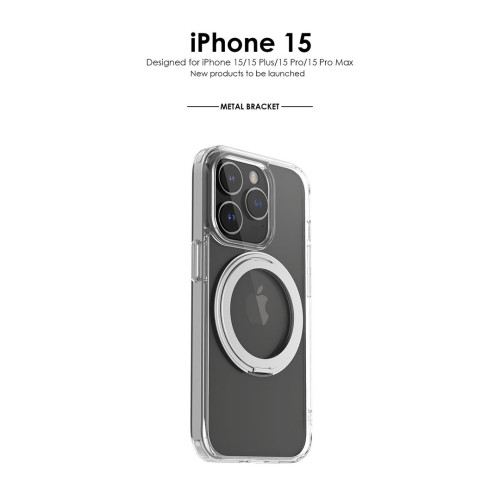 適用iphone手機殼蘋果手機殼磁吸支架蘋果16手機殼旋轉磁吸高級感