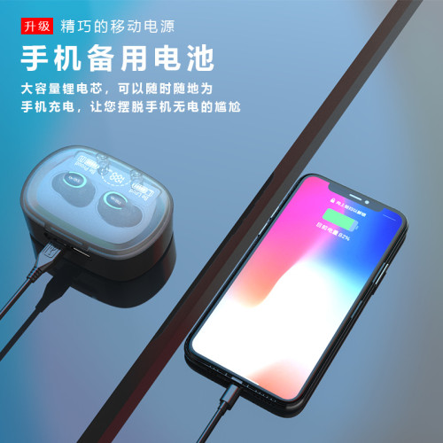 款無線藍牙耳機超長續航降噪低延遲TWS入耳式