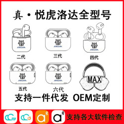 適用蘋果華強北2/3/4/5/6代max悅虎洛達1562AE/U/E/M/F藍牙耳機