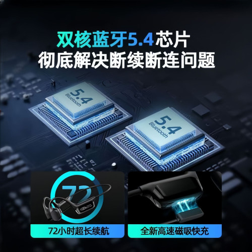 S10骨傳導遊泳防水耳機 無線不入耳式耳機專業級運動耳機