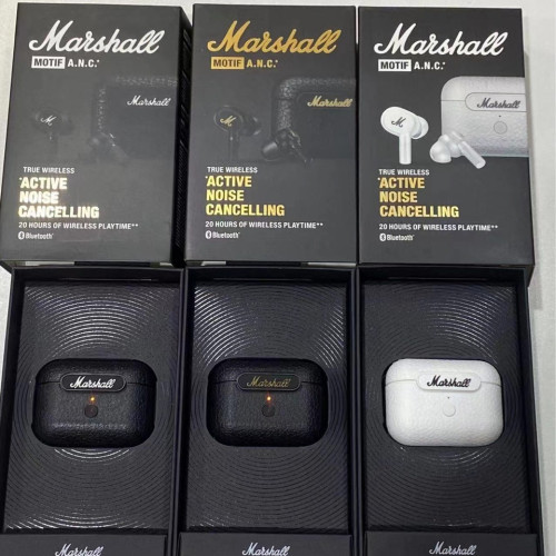 馬歇爾MARSHAL MINOR ANC無線藍牙耳機自帶降噪入耳式運動耳塞M4