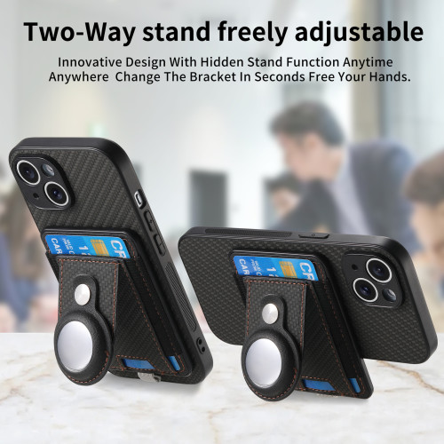 適用蘋果17收納AirTag手機殼追蹤器防丟器保護套磁吸iPhone16外殼
