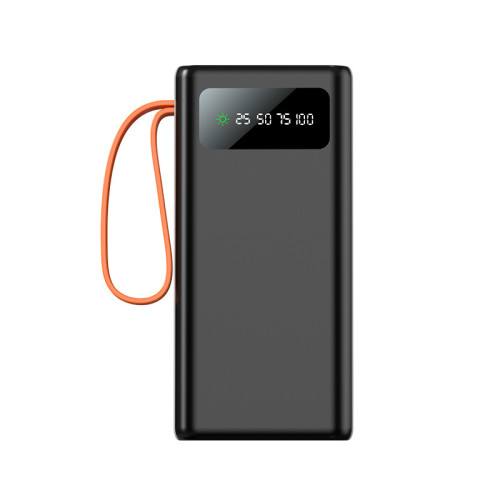 速髮超大容量太陽能充電寶50000安培快充戶外露營燈行動電源
