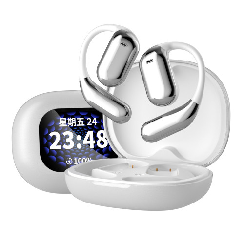 爆款Q16PRO開放掛耳式LCD顯示屏降噪耳機OWS藍牙耳機