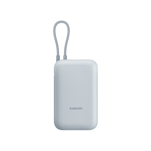 米家自帶線充電寶10000mAh大容量口袋版Type-C雙向快充22.5W